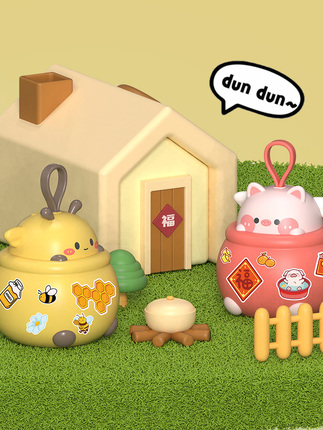 Geqi Piggy Bank 2026 New Model Boys' Piggy Bank Girls' Storage Bank Children's Savings Bank New Year's Gift