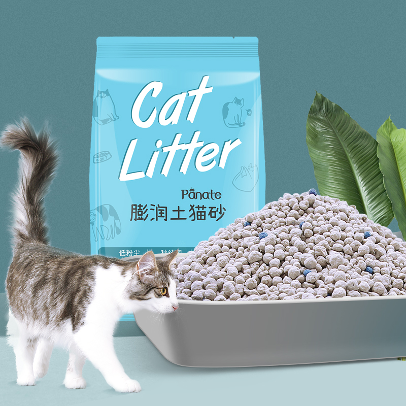 皮纳特膨润土猫砂除臭结团不沾底