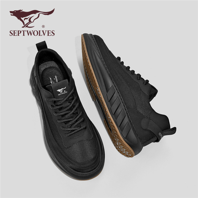 七匹狼男鞋2025新款夏季透气男鞋