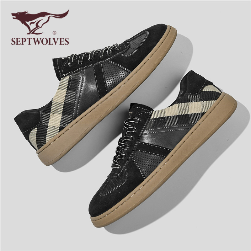 七匹狼春季新款复古潮流阿甘潮鞋