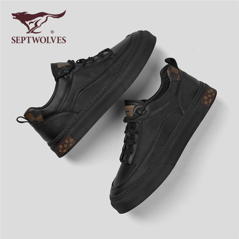 七匹狼秋季新款男士休闲板鞋