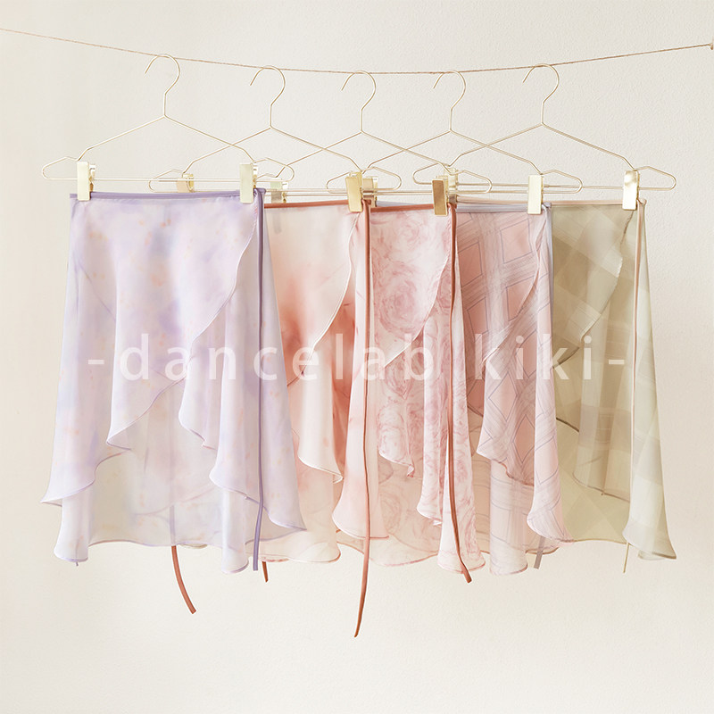 dancelabkiki一片裙印花裙