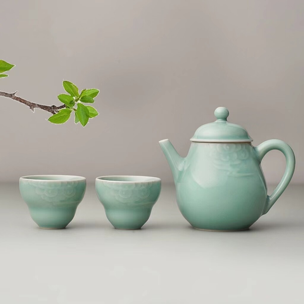 故宫瑞起祥云茶具礼盒