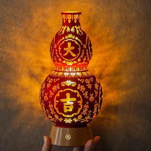 故宫福禄大吉艺术小夜灯氛围灯床头灯卧室摆件装饰暖色调古风灯笼