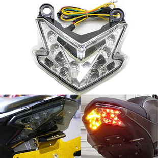 适用川崎Z800 ZX-6R Z125 LED尾灯刹车转向灯转弯指示灯改装配件