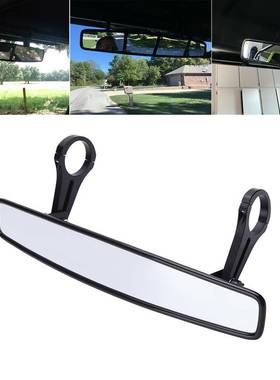 UTV沙滩车室内后视镜北极星RZR800 RZRXP1000改装广角倒车反光镜