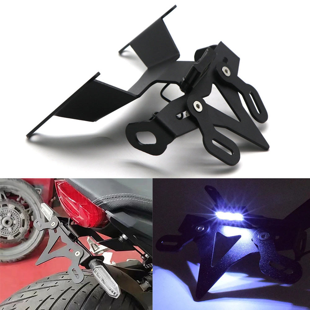 CB650R摩托车尾灯牌照架改装配件