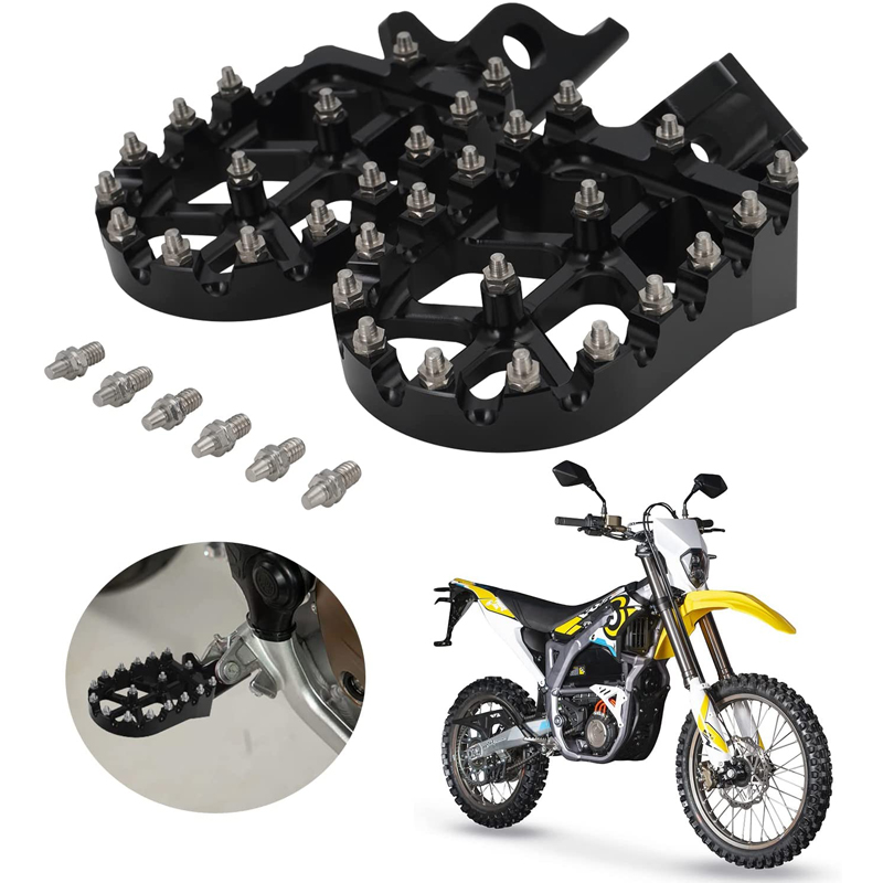 适用于轻蜂Surron Light Bee X/S虬龙脚踏改装脚踏板防滑脚踏配件