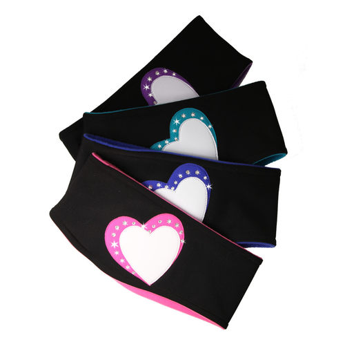 儿童花样滑冰头饰女童防寒头套