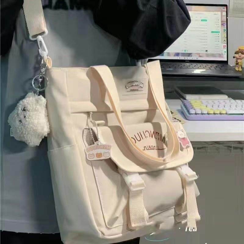 日系ins风学院风包包女 韩版通用款女包