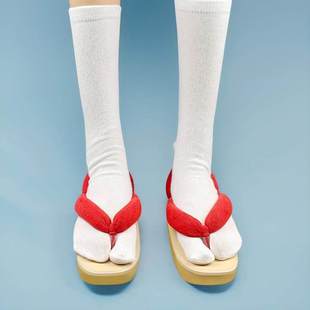 软底草屐鬼灭之刃cos木屐鞋富冈义勇祢豆子蝴蝶忍炭治郎厚底平替