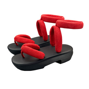 平替软底草屐原神鹿野院平藏cos鞋子稻妻cosplay木屐鞋小鹿平藏