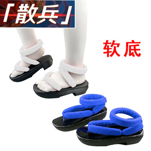 平替软底草屐原神游戏cos木屐散兵流浪者木屐鞋cosplay道具厂家