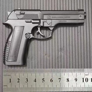 608模型枪型防风打火机金属大号加重影视道具模型打火机不可发射