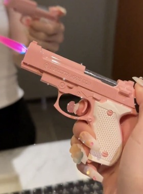 新款创意萝卜枪搞怪打火机枪模型不可发射红色火焰防风可爱卡通潮