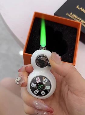 黑神话悟空打火机指尖旋转陀螺把玩妙仙葫芦周边防风绿色火焰创意