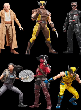 【定金预售】漫威MarvelLegends 死侍与金刚狼 刀锋X23战损金刚狼