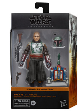 孩之宝星球大战Starwars 赏金猎人波巴费特 6英寸可动人偶