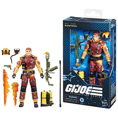 【新品现货】孩之宝特种部队G.I.Joe6寸喷火器动作玩偶