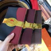 运动款 高级 真皮超纤皮手缝汽车方向盘套把套红蓝绿色通用防滑时尚