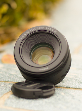 佳能EF50 85F1.8F1.4 小痰盂三代STM百微定焦全画幅二手单反镜头