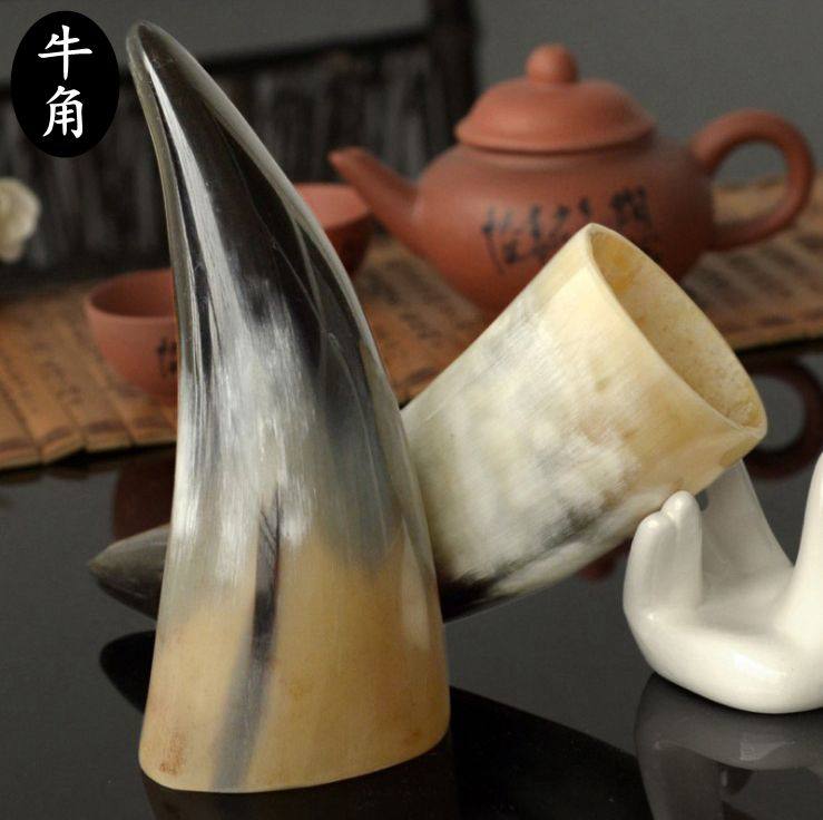 正品牛角天然牛角拔火罐牛角拔罐牛角刮痧筒按摩点穴空心不漏气