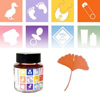 Scented color ink fountain pen ink non-carbon Winter General Bamboo Forest Cyanotic Evening Burn Creative gift for students thumbnail 5
