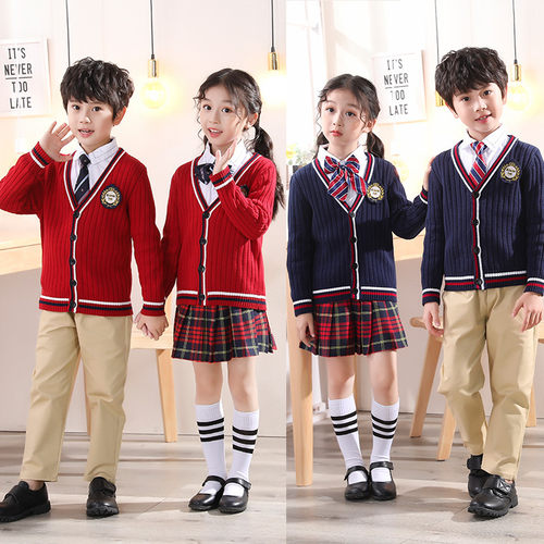 幼儿园园服春秋装英伦风校服班服