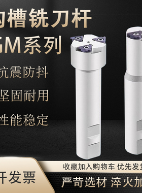 GM沟槽铣削刀具数控铣刀卡簧槽刀SMP05铣刀浅槽刀三面刃TGFQC16