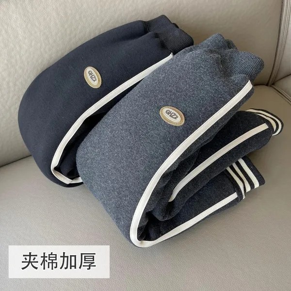 儿童冬装加厚外穿棉裤女宝宝一条过冬裤子女童三层夹棉超厚打底裤