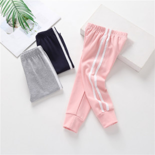 子男童运动裤 洋气休闲裤 子2019新款 小女孩打底裤 春秋儿童裤 女童裤