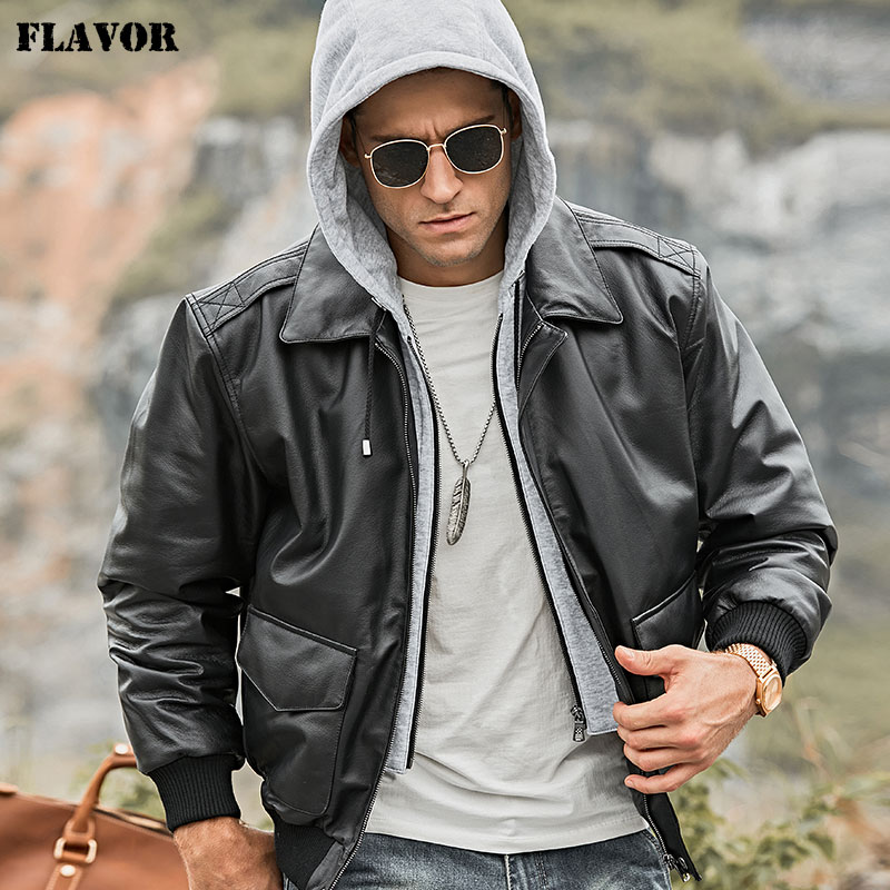 秋季大码男装欧美机车加棉皮衣