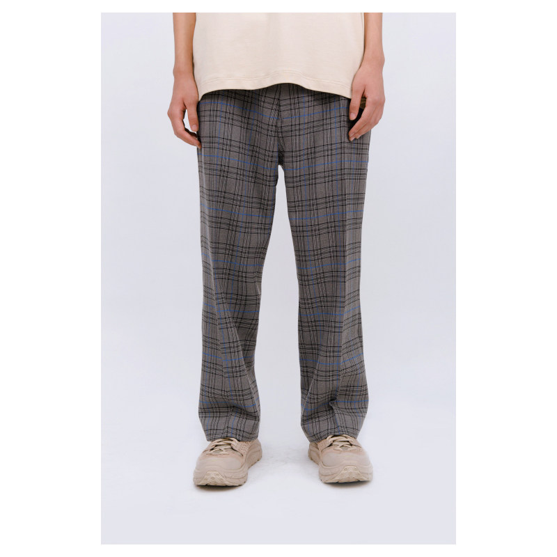 SimpleProject  複古寬松格紋褲 格子潮牌垂感直筒免燙男休閑長褲在類目 男裝, 休閒褲中 - 來自Buy2taobao.com提供專業的淘寶代購服務