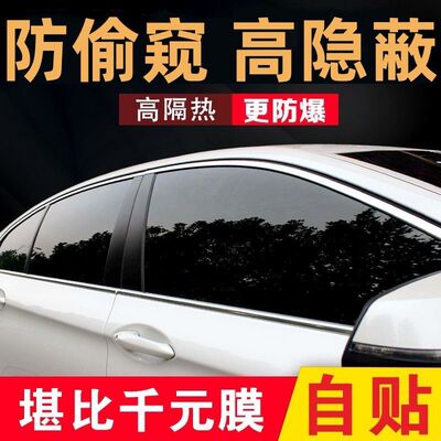 SEM DELICA得利卡 希旺汽车贴膜太阳膜防爆隔热车窗玻璃膜全车膜