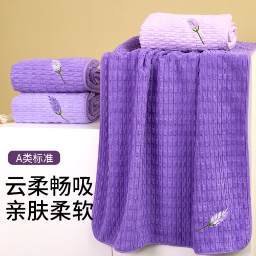 洗澡浴巾女士家用大毛巾比纯棉全棉吸水速干大人2026新款裹巾夏