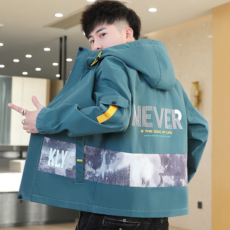 Spring 2021 new jacket coat men's top sports male student large male student