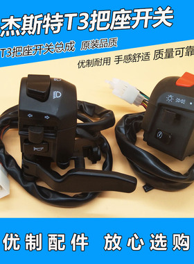 电动摩托电启动喇叭转向灯开关组合马杰斯特T3/T5/T6把座开关总成
