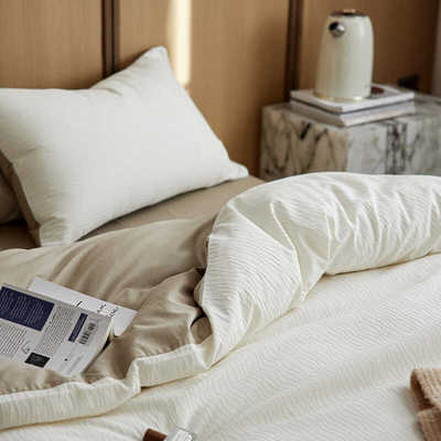 样板间四件套提花民宿全棉高级感