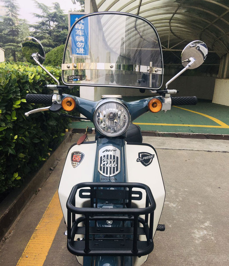 af旭风防coco挡风摩托车挡风幼兽摩托车挡风