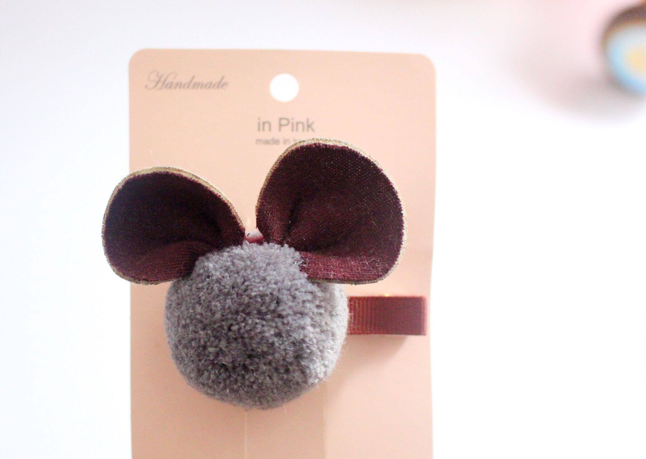 女童甜美可爱米老鼠发夹/夹子发饰