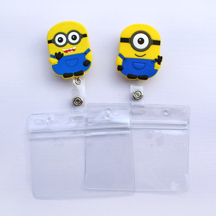 卡通护士胸牌挂卡伸缩扣挂绳工作证卡套可爱防水胸卡套易拉扣创意在类目 电子词典/电纸书/文化用品, 收纳/陈列用品, 卡套/证件套中 - 来自Buy2taobao.com提供专业的淘宝代购服务