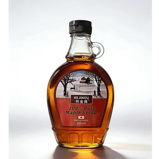 加拿大进口pure maple syrup柯金偶枫叶糖浆 100%纯枫糖浆250ml