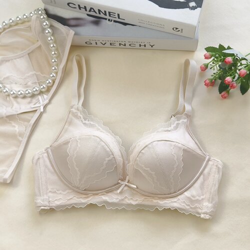 内衣女士小胸聚拢显大无钢圈上托