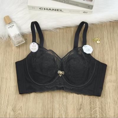 薄款乳胶无磁软钢圈文胸罩聚拢