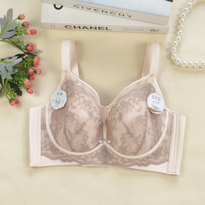 全罩杯软钢圈后四排搭扣大胸显小