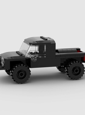 儿童积木玩具皮卡moc兼容D010247