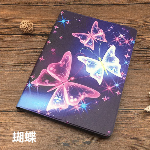 英语电脑防摔旋转卡通风保护套