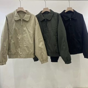 男装女装空气棉服休闲短茄克外套夹克上衣2025秋冬新款宽松479411