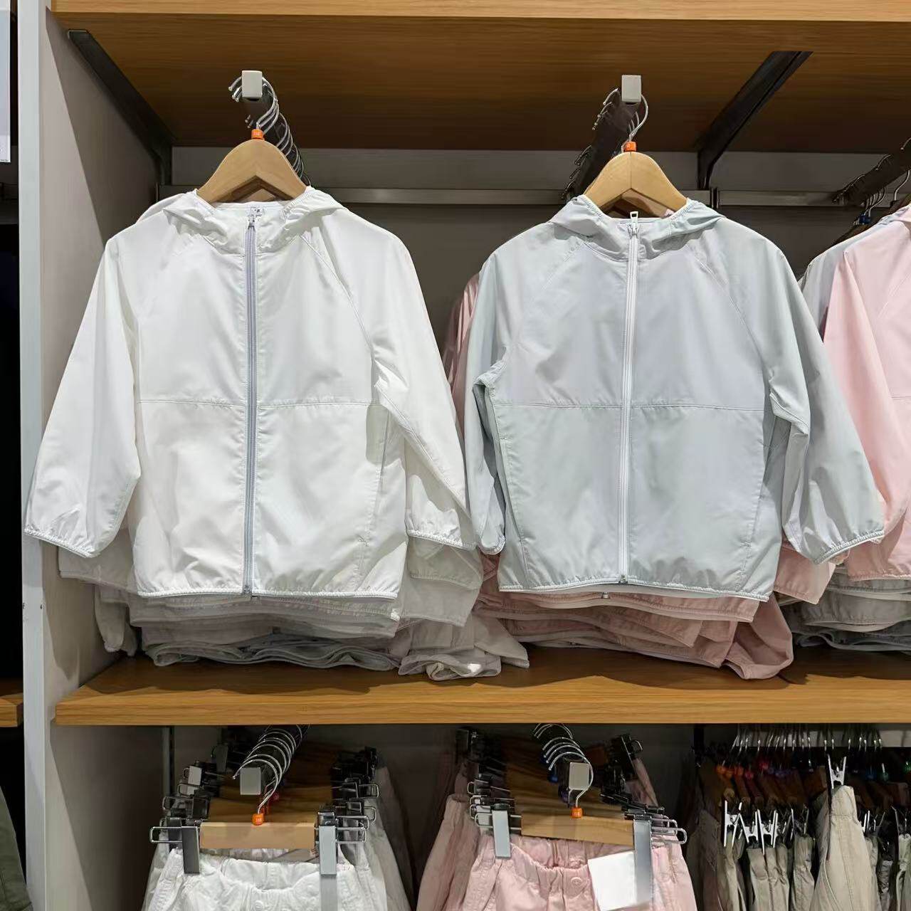 童装男童女童轻型便携式防紫外线连帽防晒衣外套26春夏新款487621