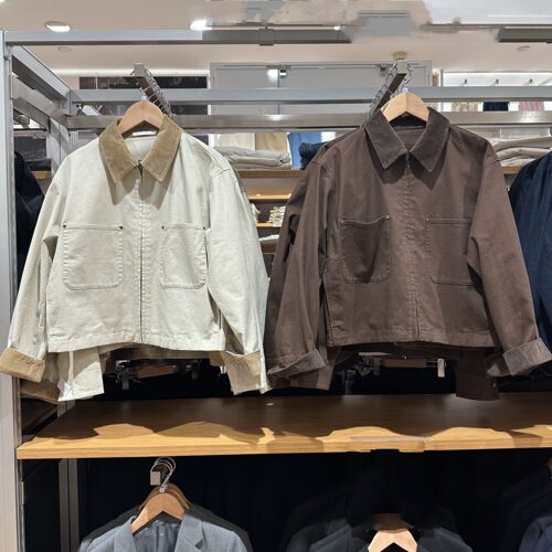 女装休闲拉链短茄克/外套翻领时尚百搭夹克479208/487516/488787